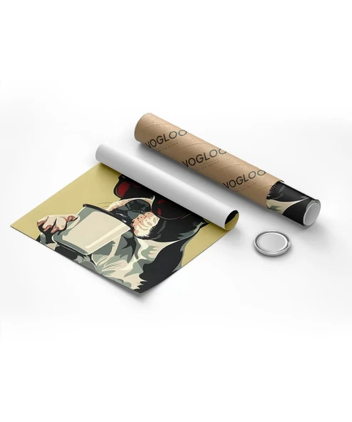 Çerçevesiz Poster Pop Pati - Resim 8