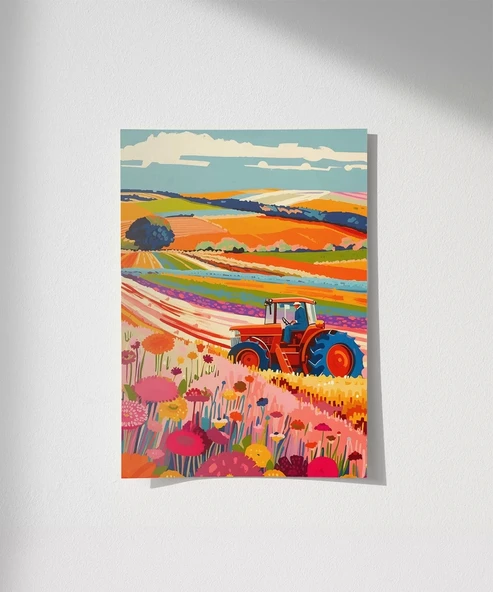 Çerçevesiz Poster Tarla Günlükleri ürün görseli