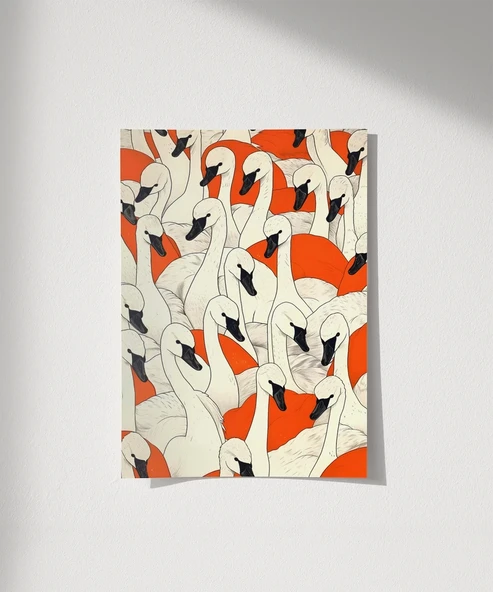 Çerçevesiz Poster Doğanın Deseni ürün görseli