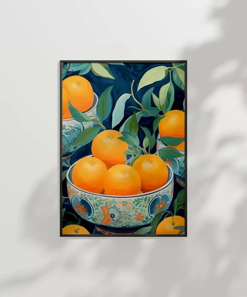 Çerçevesiz Poster Doğanın Sofrası - Resim 7