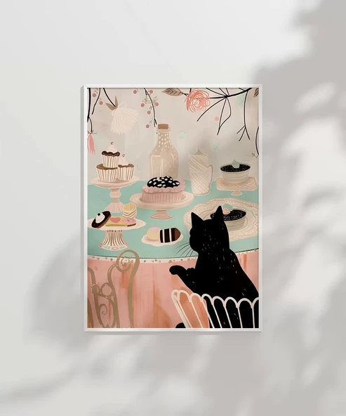 Çerçevesiz Poster Kedi Günlükleri - 2