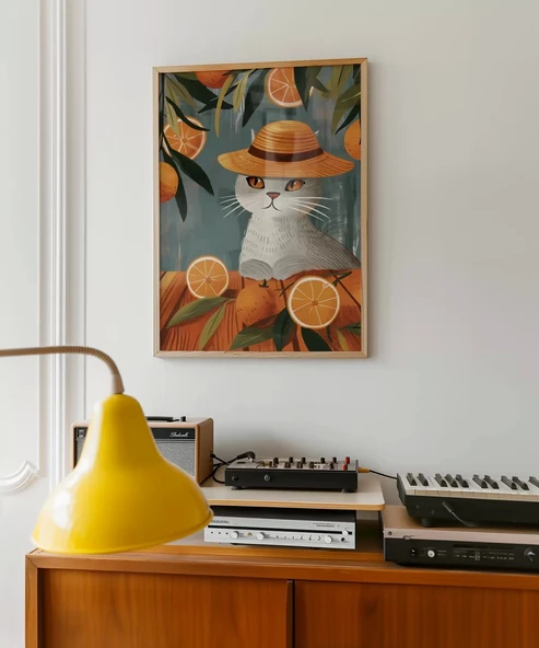 Çerçevesiz Poster Yazlık Patiler - Resim 3