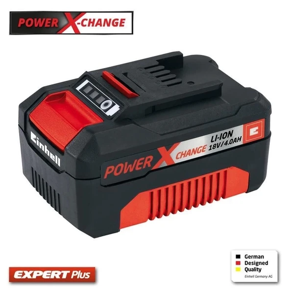 Einhell Power X-Change Li-on Akü 18 Volt 4,0 Ah ürün görseli 1