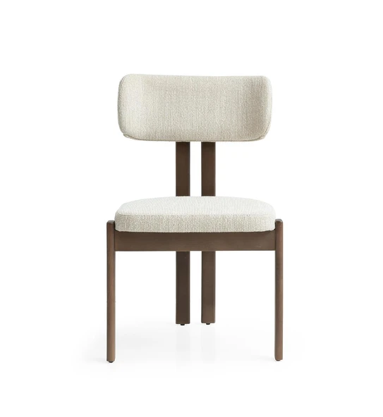 Voyage Ahşap Boyalı Yemek Sandalyesi 2 Li Set - 3