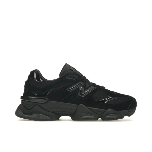 NEW BALANCE 9060 TRIPLE BLACK PATENT - 1