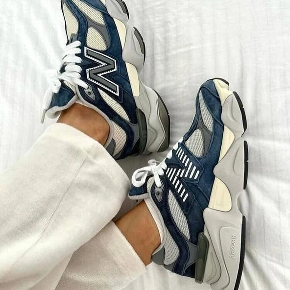 New Balance 9060 Natural Indigo - Resim 3