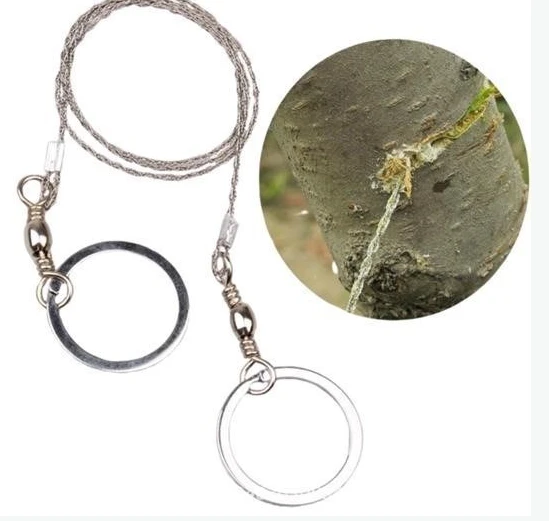 Karavanda ,Kampda Taşınabilir Mini Zincir Cep Testeresi Dişli Tel Ahşap Plastik Metal Kes - 1