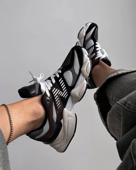 New Balance 9060 Dark Brown - Resim 4