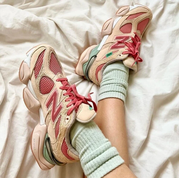 Joe FreshGoods x New Balance 9060 Inside Voices Penny Cookie Pink - Resim 5