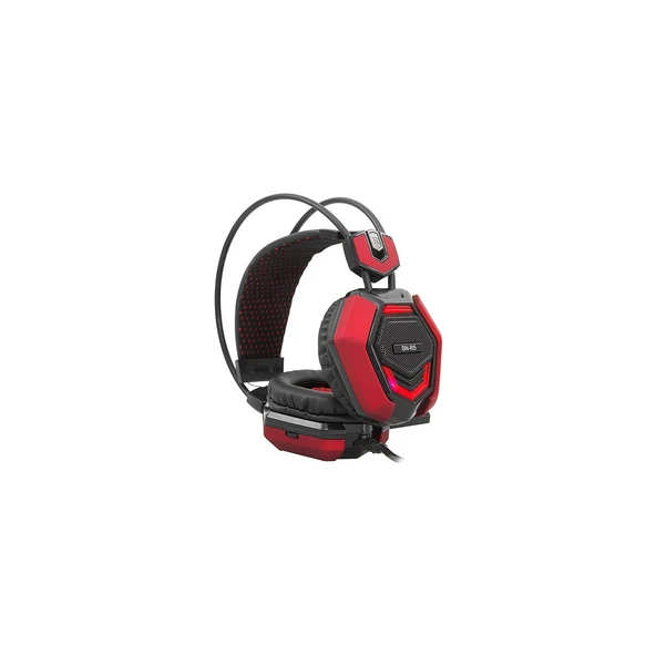 SN-R5 X-CORE Siyah/kırmızı Oyuncu Mikrofonlu Kulaklık - 2