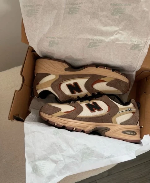 New Balance 530 Brown Tan - Resim 2