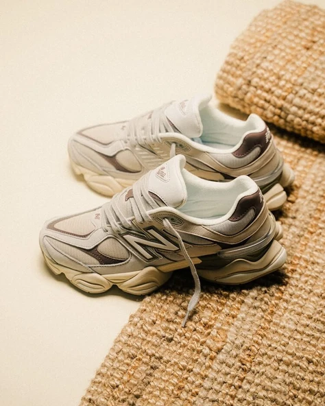 New Balance 9060 Grey Matter Timberwolfsen ürün görseli