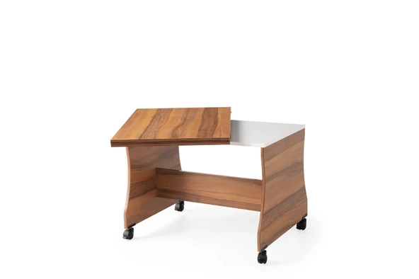 Bade Tekerlekli Açılır Orta Sehpa 60*95cm Demonte - 4