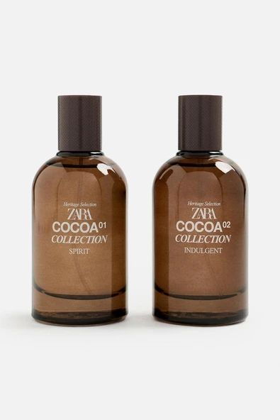 ZARA COCOA 01 COLLECTION SPIRIT&ZARA COCOA 02 COLLECTION INDULGENT EDP 2X100 ML - 1