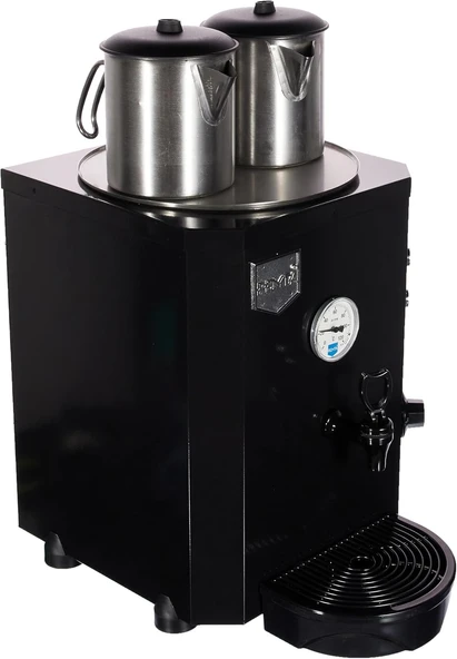 Remta DE12 2 Demlikli Jumbo Çay Makinesi, 13 L, Paslanmaz Çelik, 1750 W ürün görseli