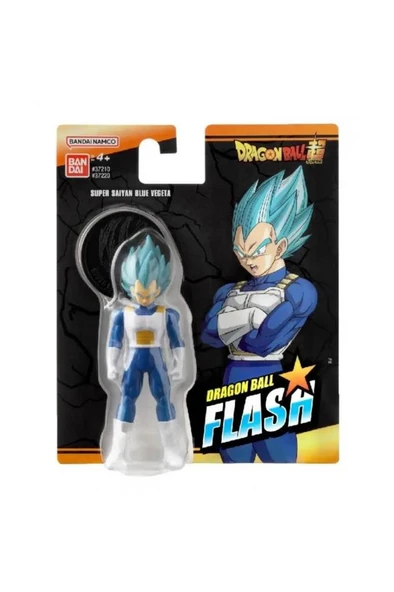 Dragon Ball Flash Serisi 10 cm Figürleri Super Saiyan Blue Vegeta 37220 - 5