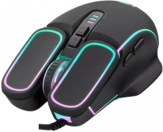 Hadron Bomber G350 Kablolu Oyuncu Mouse Rgb 6400 Dpi 150Cm Siyah - Resim 5