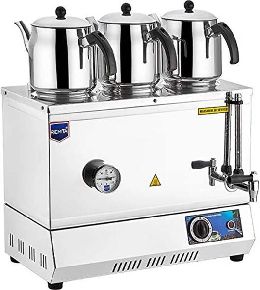 Remta EP03 55 Model Elektrikli Çay Ocağı, 33 L, Pleytsiz, Gümüş Rengi, 2200 W, Demlikler Hariç ürün görseli