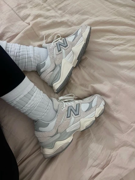 New Balance 9060 Suede Pack Sea Salt - Resim 2