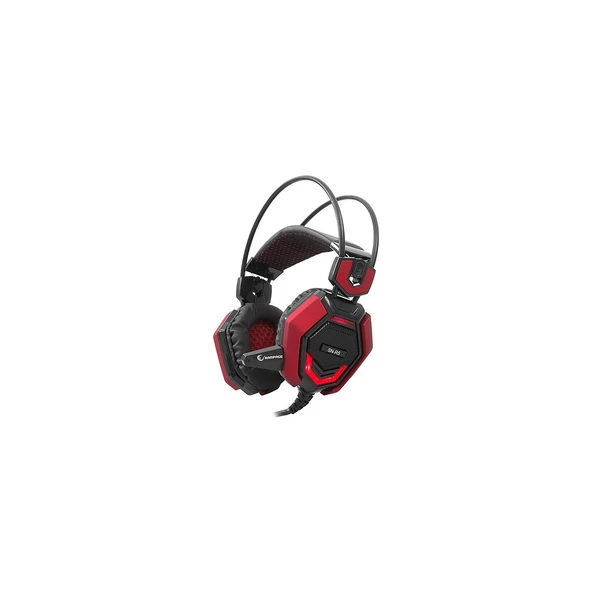 SN-R5 X-CORE Siyah/kırmızı Oyuncu Mikrofonlu Kulaklık - 1