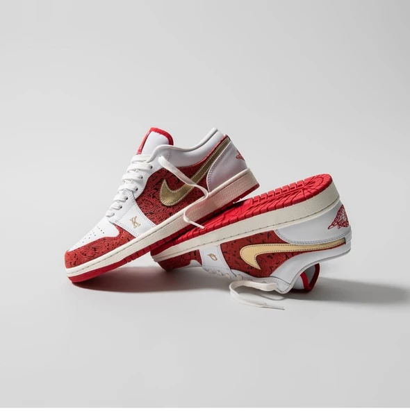 Air Jordan 1 Low Spades - Resim 2