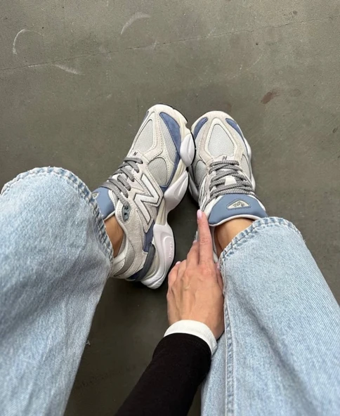 New Balance 9060 Pearl Grey Linen ürün görseli