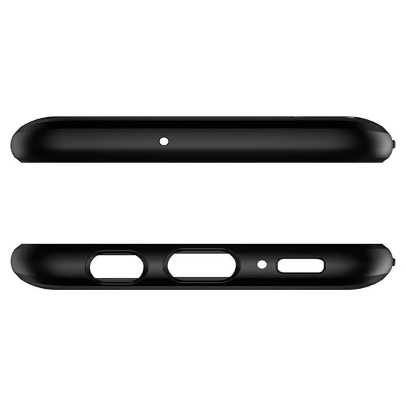 Spigen Galaxy A20 ile Uyumlu Kılıf Rugged Armor Matte Black - 7