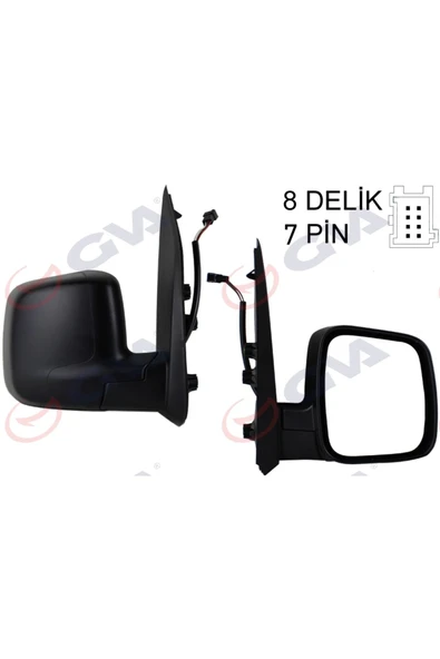 1029330 - DIŞ DİKİZ AYNASIDIŞ DİKİZ AYNASI SAĞ FIORINO-BIPPER-NEMO 07> ELEKTRİKLİ+ISITMALI+SENSÖRLÜ+ ürün görseli