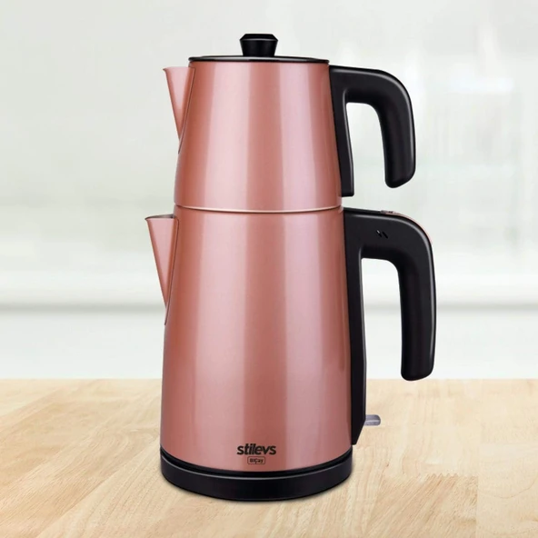STİLEVS BiÇay Çay Makinesi - Rose ürün görseli