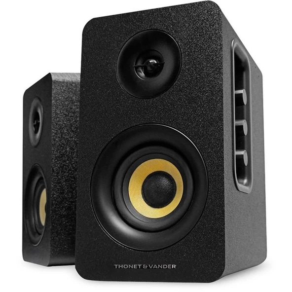 THONEL Vander Kumpel HK096-03676 50W RMS Siyah Bluetooth 5.0 RCA 2.0 Hoparlör - 2