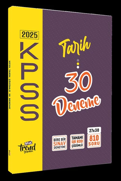Kpss Tarih 30 Lu Çözümlü Deneme - 2