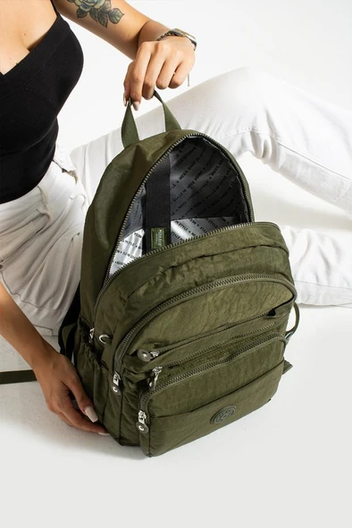 Unisex Okul Çantası Su İtici Hafif Klinkır Kumaş Günlük Sırt Çantası 40*30 Cm Lise Ortaokul Çantası - Resim 19