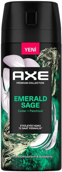 AXE Premium Collection Erkek Sprey Deodorant Emerald Sage 150 ml ürün görseli