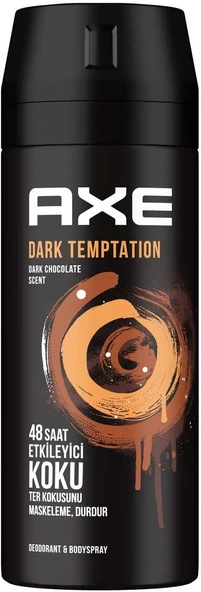 Axe Erkek Deodorant Sprey Dark Temptation 150 ml ürün görseli 1