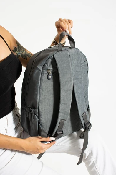 Unisex Okul Çantası Su İtici Hafif Klinkır Kumaş Günlük Sırt Çantası 40*30 Cm Lise Ortaokul Çantası - Resim 23