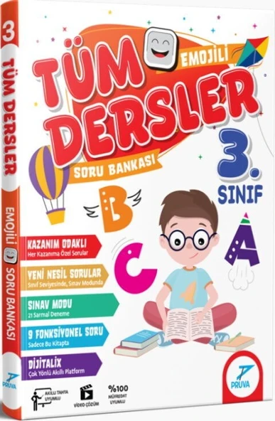 3. Sınıf Tüm Dersler Soru Bankası Pruva Akademi