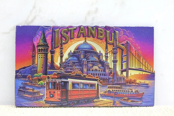 Ahşap İstanbul Temalı Magnet Alk4359 ürün görseli 1