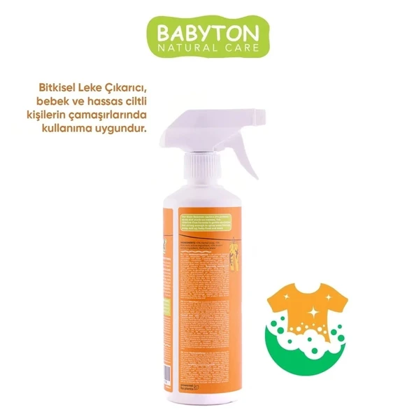 Babyton Doğal Bitkisel Leke Çıkarıcı Arındırıcı 500 Ml - 3