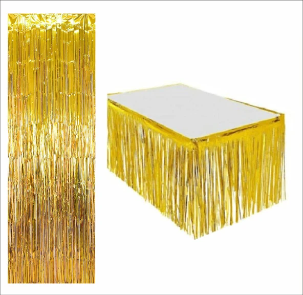 Gold Masa Eteği, Gold Arka Fon ürün görseli 1