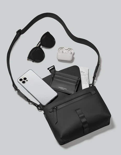 Gaston Luga Spläsh Crossbody Bag - Black - 4