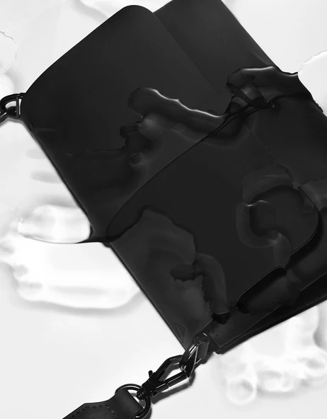 Gaston Luga Spläsh Crossbody Bag - Black - 5