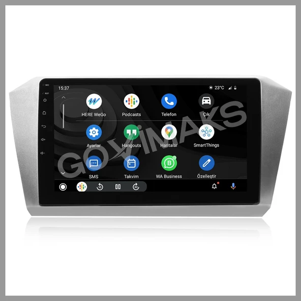 VOLKSWAGEN PASSAT B8 METALİK GRİ UYUMLU 6GB RAM 128GB HAFIZA ANDROID MULTIMEDIA - Resim 4