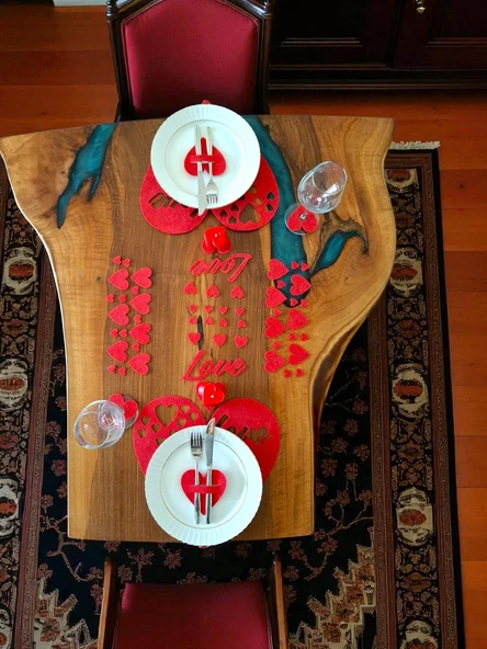 62 Parça Yıldönümü Kutlama Seti - Resim 2