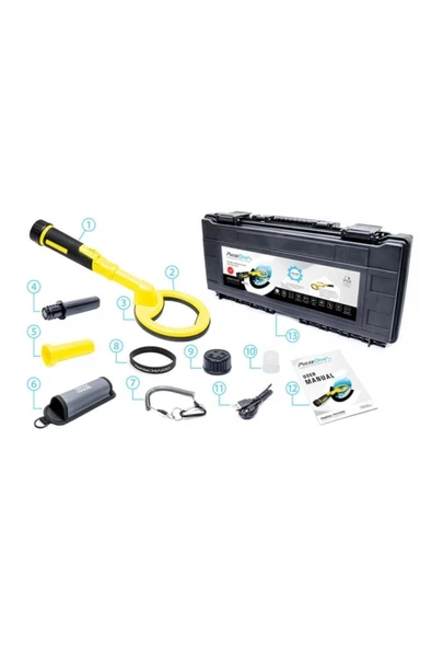 Pulsedive Scuba Dedektör Ve Pointer 2'si 1 Arada Set