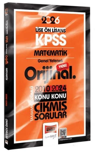 Kpss Lise-önlisans Orijinal 2010-2024 Konu Konu Çıkmış Sorular 2026 Kpss Lise-önlisans Matematik Orijinal 2010-2024 Çıkmış Sorular 2026 ürün görseli 1