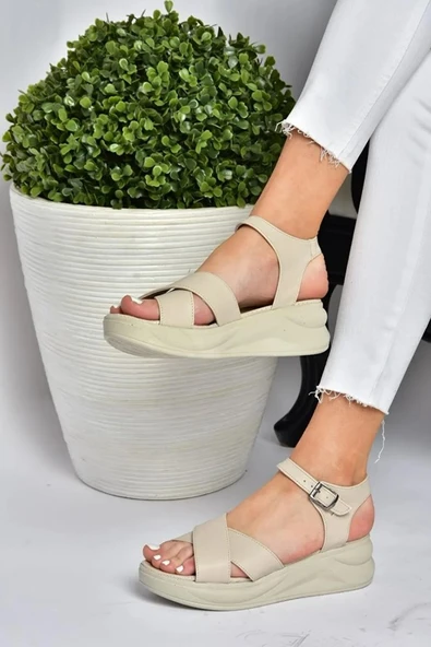 Kocamanlar GundiMarb Comfort Ortopedik Kadın Sandalet ürün görseli 1