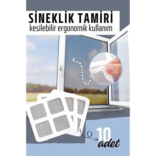 CEYLAN ADAM Sineklik Tamir Bandı 10 ADET 10 x 10 cm
