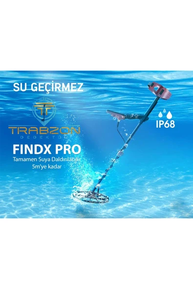 Nokta FINDX Pro Metal Dedektörü Su Geçirmez Altın Arama - 7