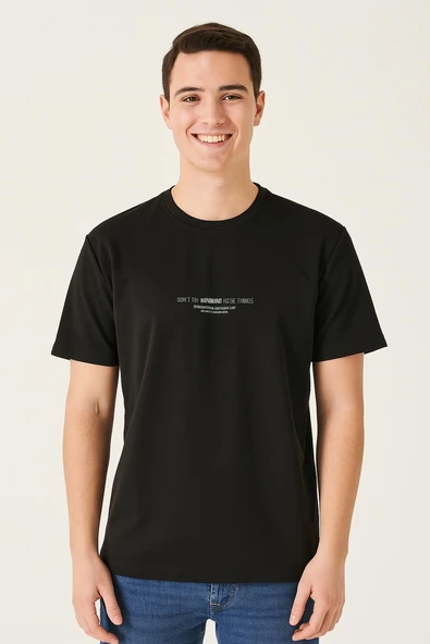 Floyd Slim Fit Erkek Kısa Kol Tshirt  7363 - Resim 2