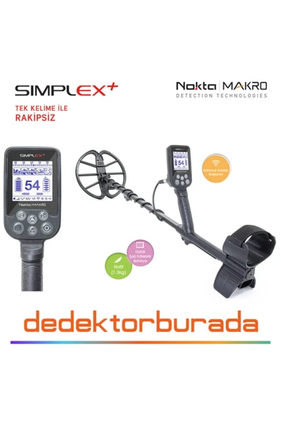 Simplex Ayrımlı Metal Arama Dedektörü - 2